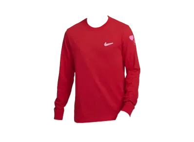 Nike Sports Wear Valentine's Day Long Sleeve Tee "University Red"