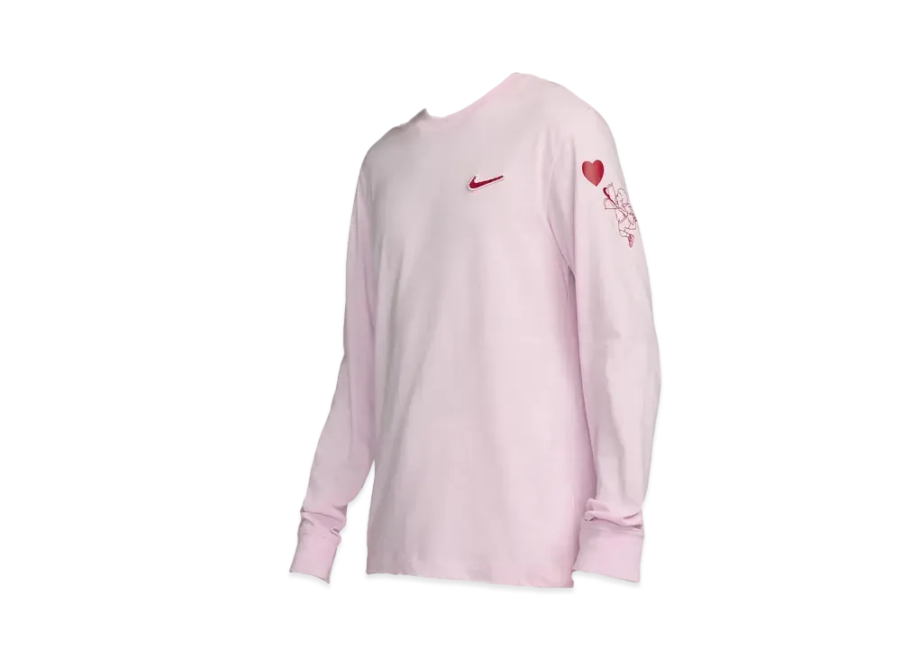 Nike Sports Wear Valentine's Day Long Sleeve Tee "Pink Form"