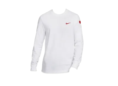 Nike Sports Wear Valentine's Day Long Sleeve Tee "White"