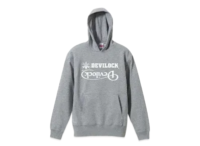 DEVILOCK BOTH LOGO HOODIE "GRAY"