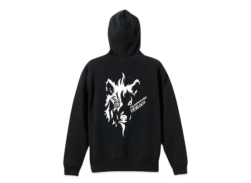 DEVILOCK WOLF HOODIE "BLACK"