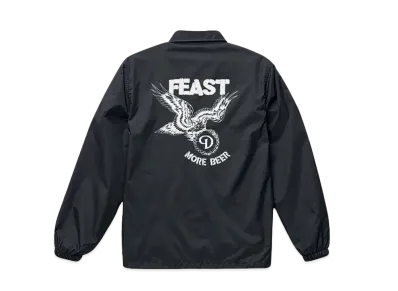 DEVILOCK MORE BEER COACH JACKET "BLACK"