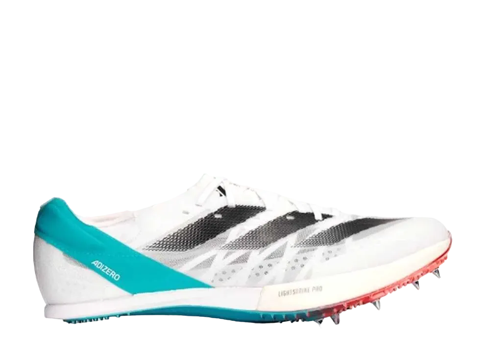 adidas Adizero Prime SP 2.0 Track And Field Lightstrike "Footwear White/Core Black/Lucid Cyan"