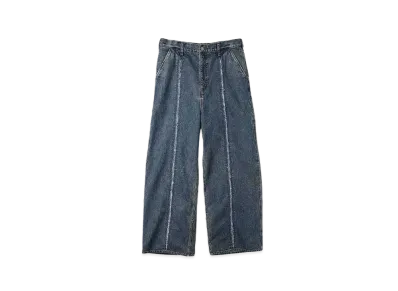 JieDa CUTTING WIDE DENIM "INDIGO"