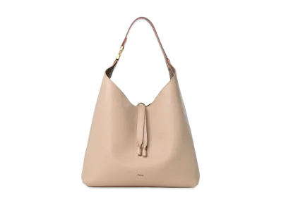 Chloe Marcie Hobo Bag "Floral Grey"