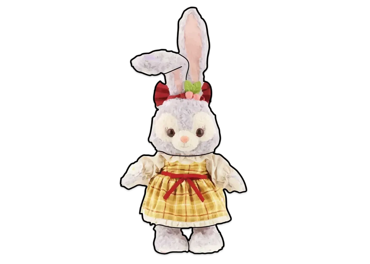 Disney Heartfelt Strawberry Gift Stuffed Animal Costume Stella Lou "Multi"