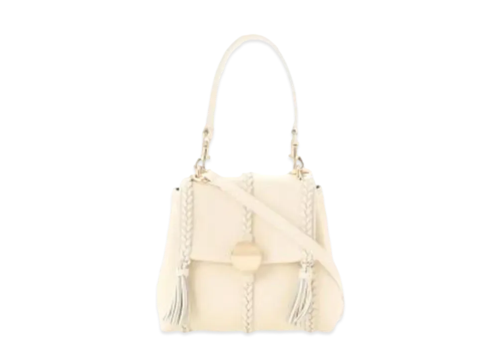 Chloe Penelope Small Soft Shoulder Bag "White"