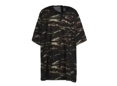 Ground Y Zebra Pattern Silkette Tuck Short Sleeve Big T-shirt "Khaki"