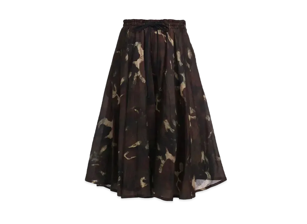 Ground Y Camouflage Pattern Viyella Circle Pants "Khaki"