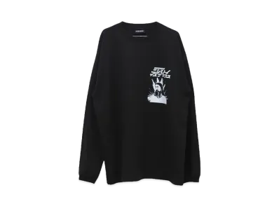 NISHIMOTO IS THE MOUTH COMIC L/S TEE "BLACK"