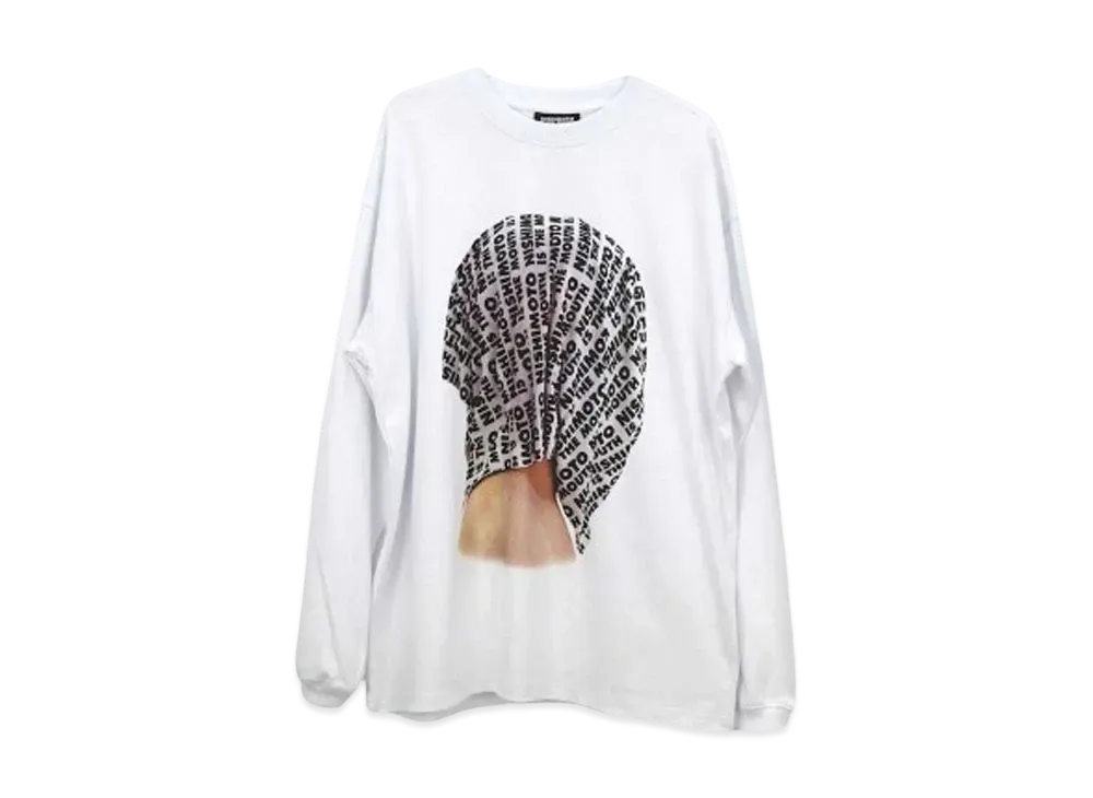 NISHIMOTO IS THE MOUTH BELIEVER FC L/S TEE "WHITE"