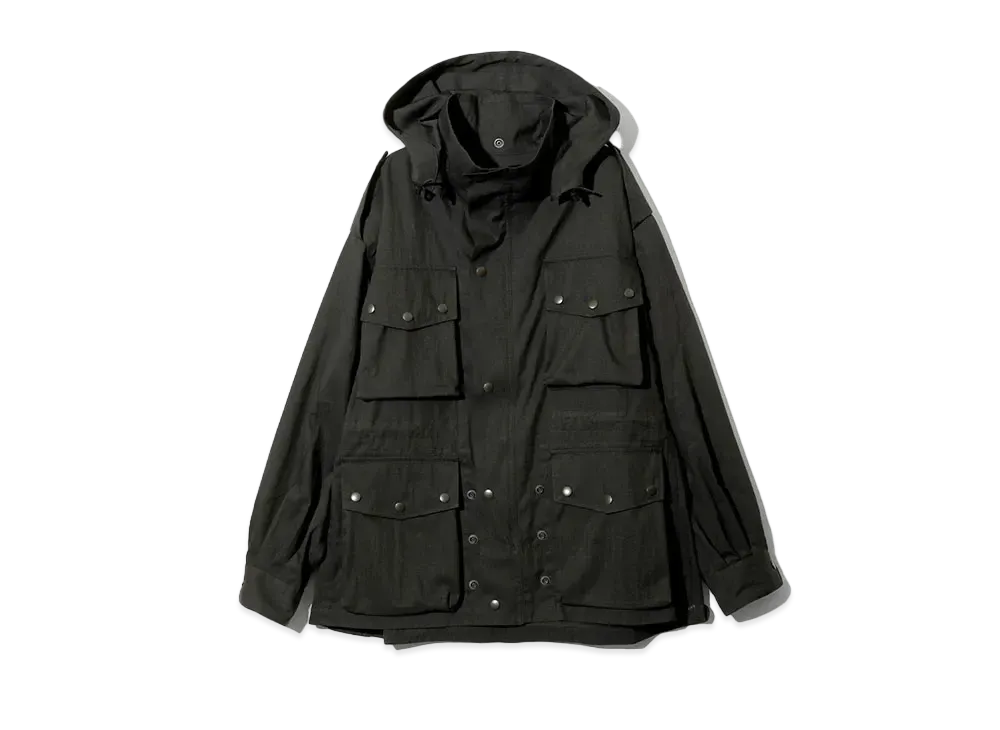 Needles Field Coat - C/N Oxford Cloth "Black"