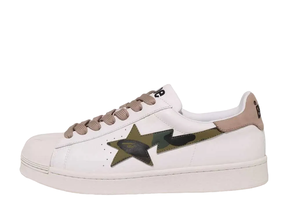 A BATHING APE®︎ SKULL STA "White"