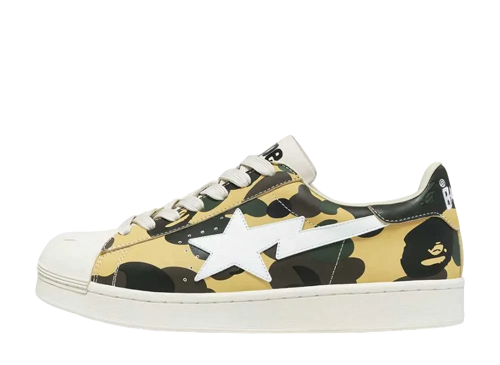 アベイシングエイプ スカルスタ 1st カモ "イエロー"