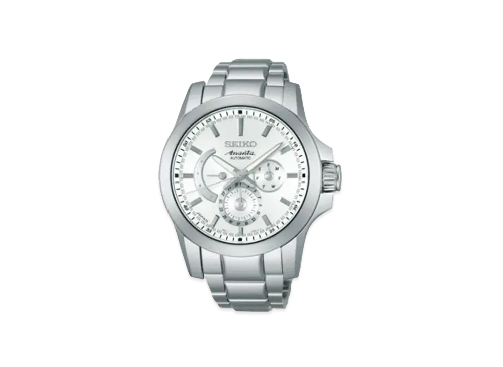 SEIKO Brightz Ananta Mechanical Multi Hands "Silver" SAEC009