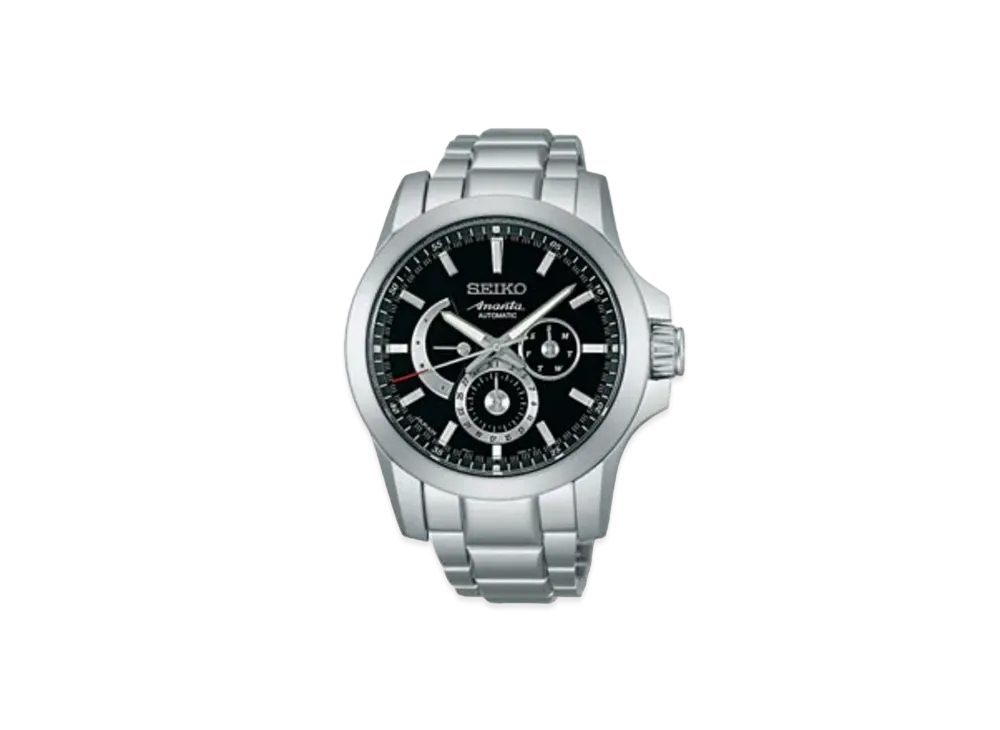 SEIKO Brightz Ananta Mechanical Multi Hands "Black" SAEC011