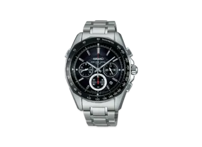 SEIKO Brights Solar Radio Chronograph "Black" SAGA027