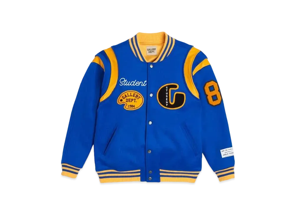 GALLERY DEPT. Student Varsity Jacket "Blue"