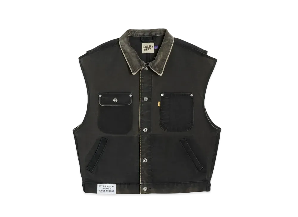 GALLERY DEPT. Logan Vest "Black"