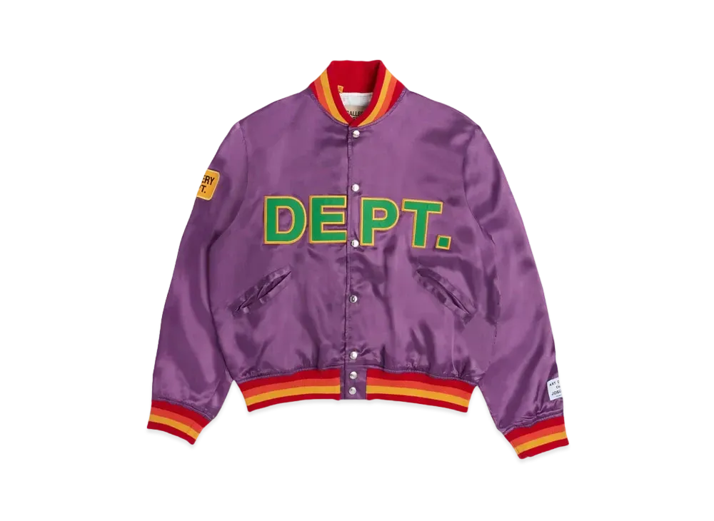 GALLERY DEPT. Mvp Satin Jacket "Purple"