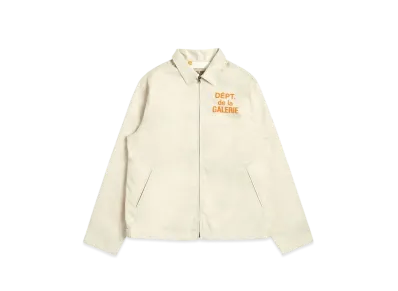 GALLERY DEPT. Montecito French Logo Jacket "Cream"