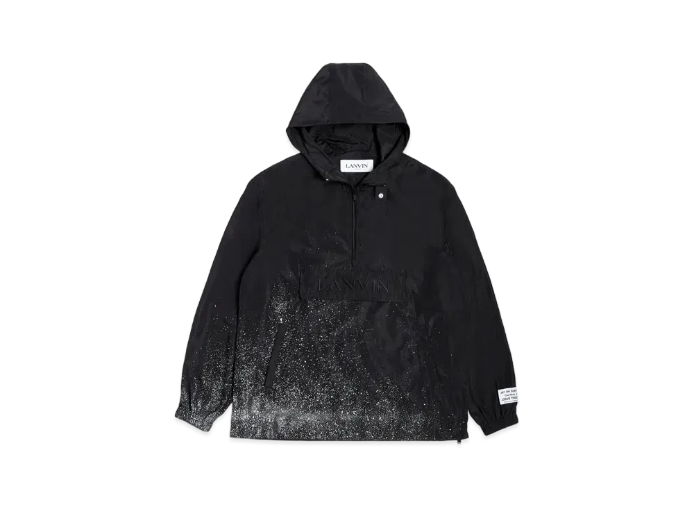 GALLERY DEPT. x LANVIN Women's Hooded Windbreaker "Black"