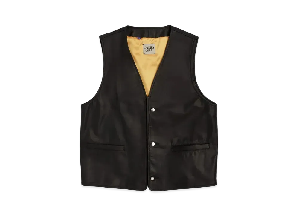GALLERY DEPT. Outlaw Vest "Black"
