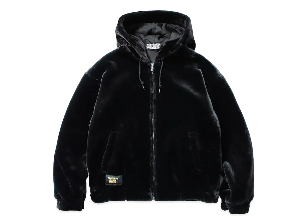 1/20発売｜BUDSPOOL FAUX FUR HOODED JACKET & TCS RIB KNIT