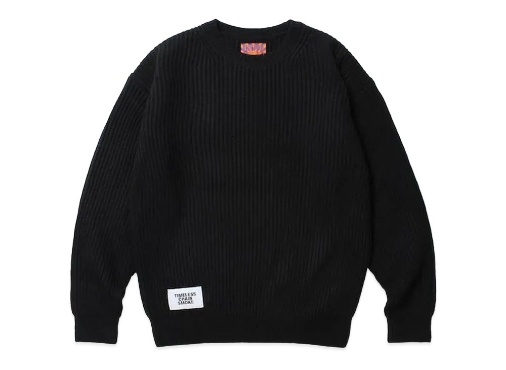 APHRODITEGANG TCS Rib Knit Sweater "Black"