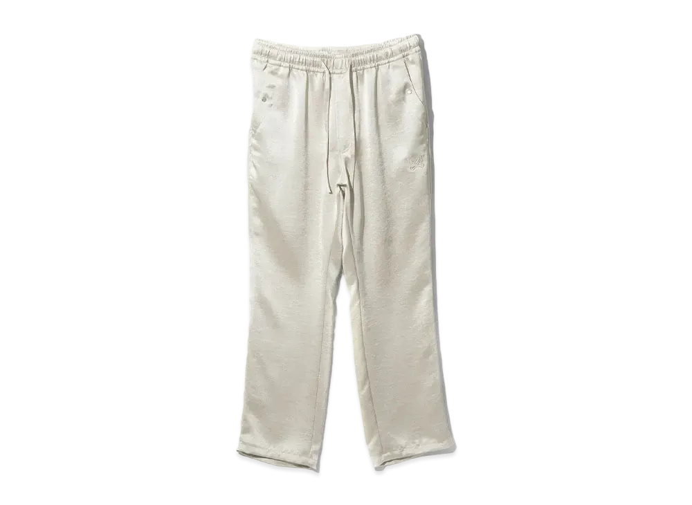 Needles String Cowboy Pant - Poly Sateen "White"
