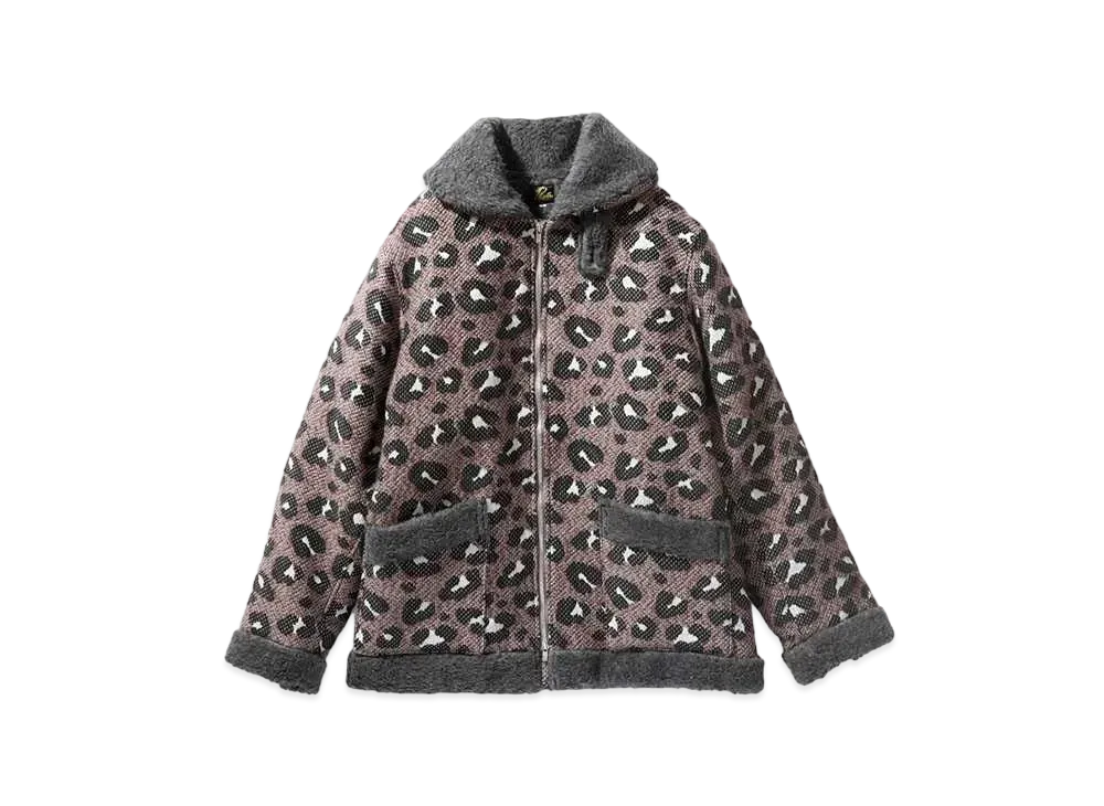 Needles Irvin Flying Jacket - Big Leopard Jq. "Multi"