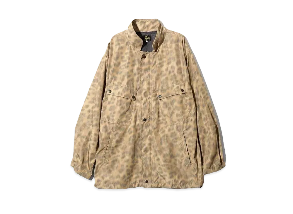 Needles C.P. Jacket - Poly Taffeta / Animal Printed "Beige"