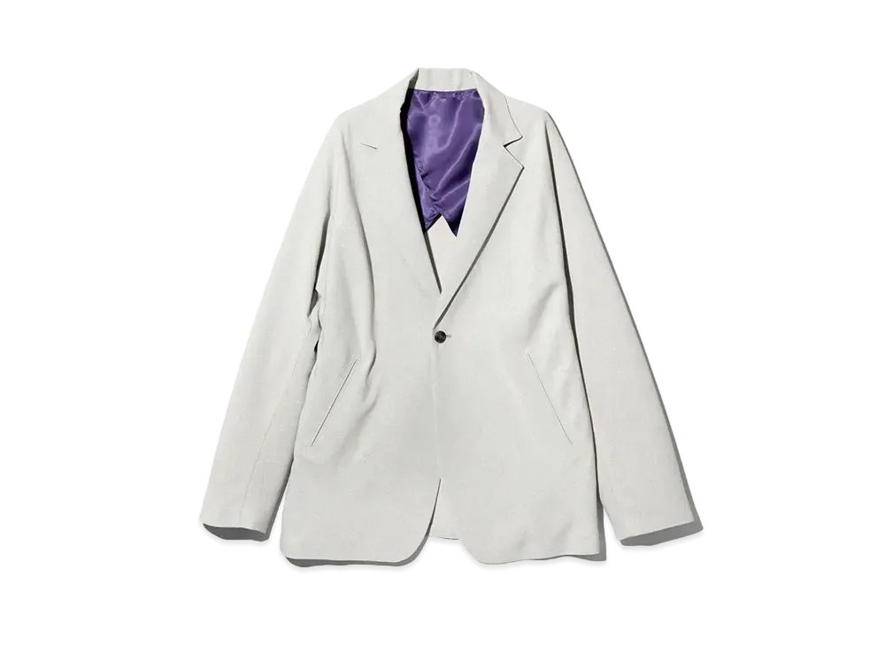 Needles Miles Jacket - Poly Chambray "White"