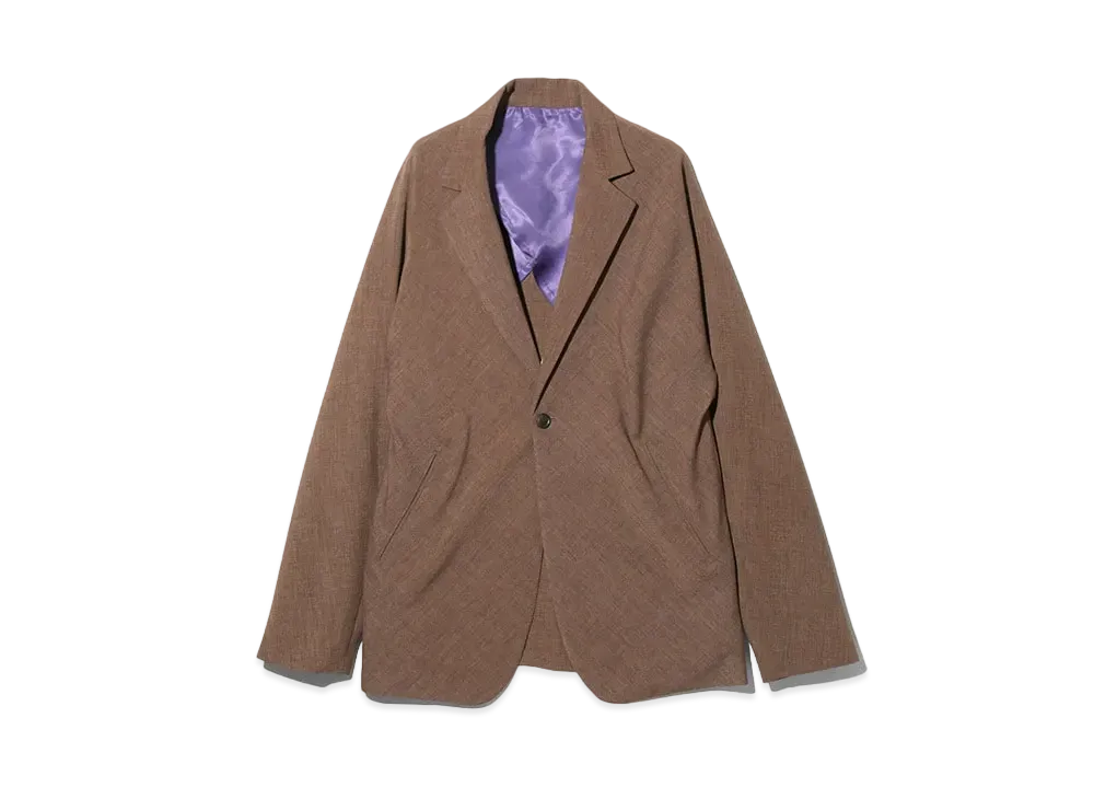 Needles Miles Jacket - Poly Chambray "Brown"