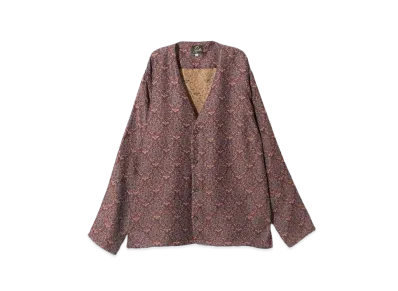 Needles Cardigan Jacket - Poly India Jq. "Bordeaux"