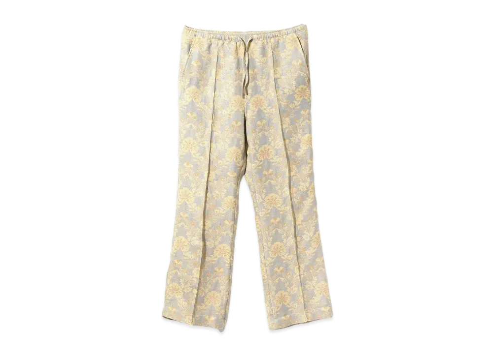 Needles String Boot-Cut Pant - Poly India Jq. "Yellow"