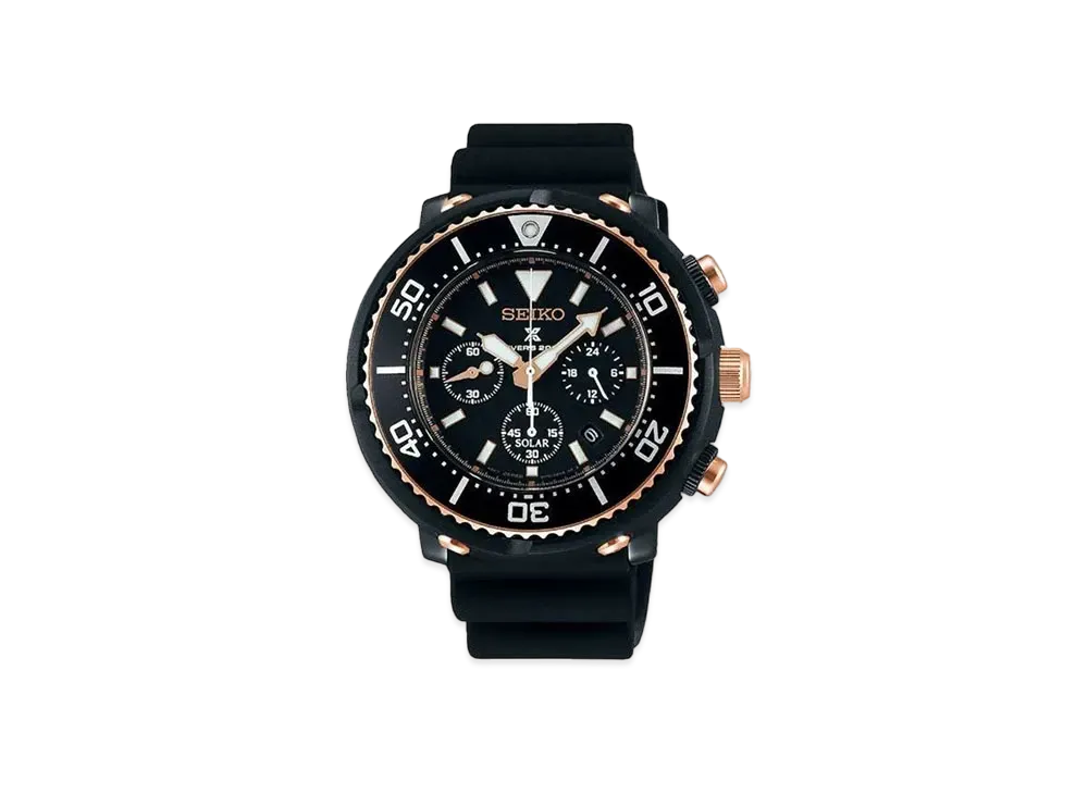 セイコー プロスペックス カジュアルダイバー クロノグラフ バイ ローケース "ブラック" SBDL038
