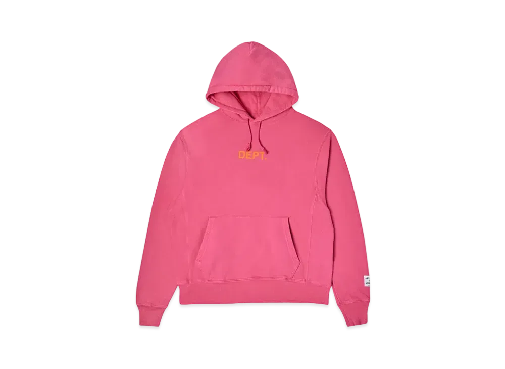 GALLERY DEPT. Logo Hoodie "Flo Pink"