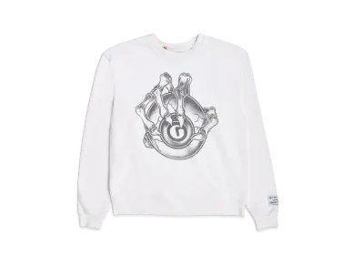 GALLERY DEPT. Big G-Ball Crewneck "White"