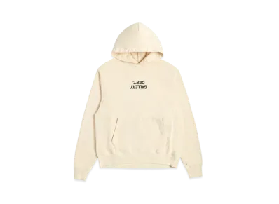GALLERY DEPT. Fucked Up Logo Hoodie "Cream"