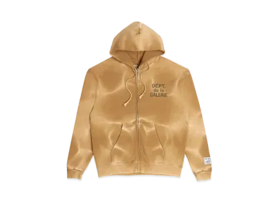 GALLERY DEPT. French Zip Hoodie "Tan"