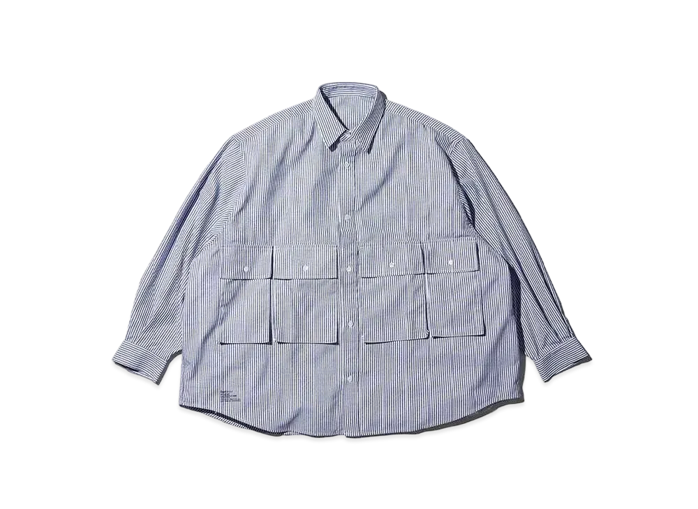 FreshService フラップポケットシャツ FreshService Dry Oxford Flap Pocket L/S Shirt 