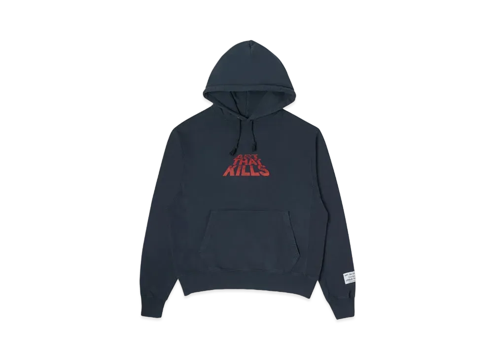 GALLERY DEPT. ATK Stacked Logo Hoodie "Navy"