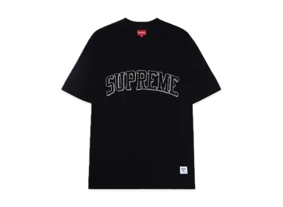 Supreme Sketch Embroidered S/S Top "Black"