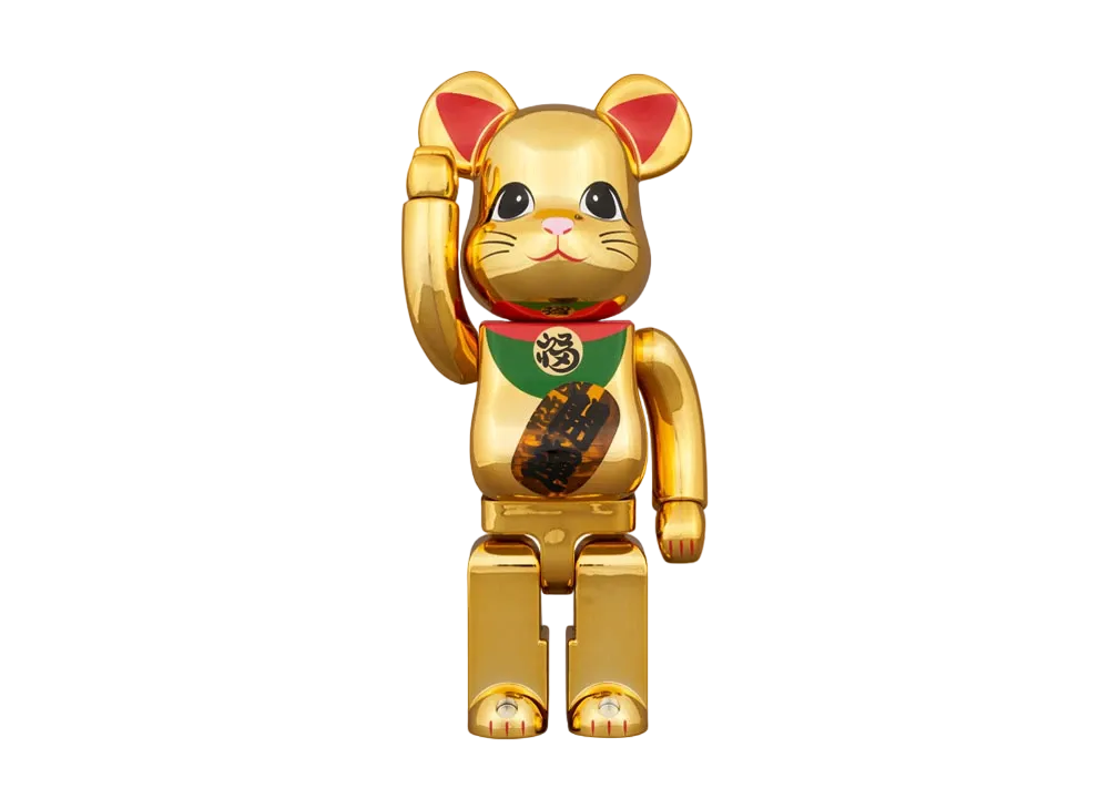 BE@RBRICK 招き猫 開運 金メッキ 発光 400% & 1000%」が東京ソラマチ BE@RBRICK 招き猫 開運 金メッキ 発光 400% & 1000%」が東京ソラマチ