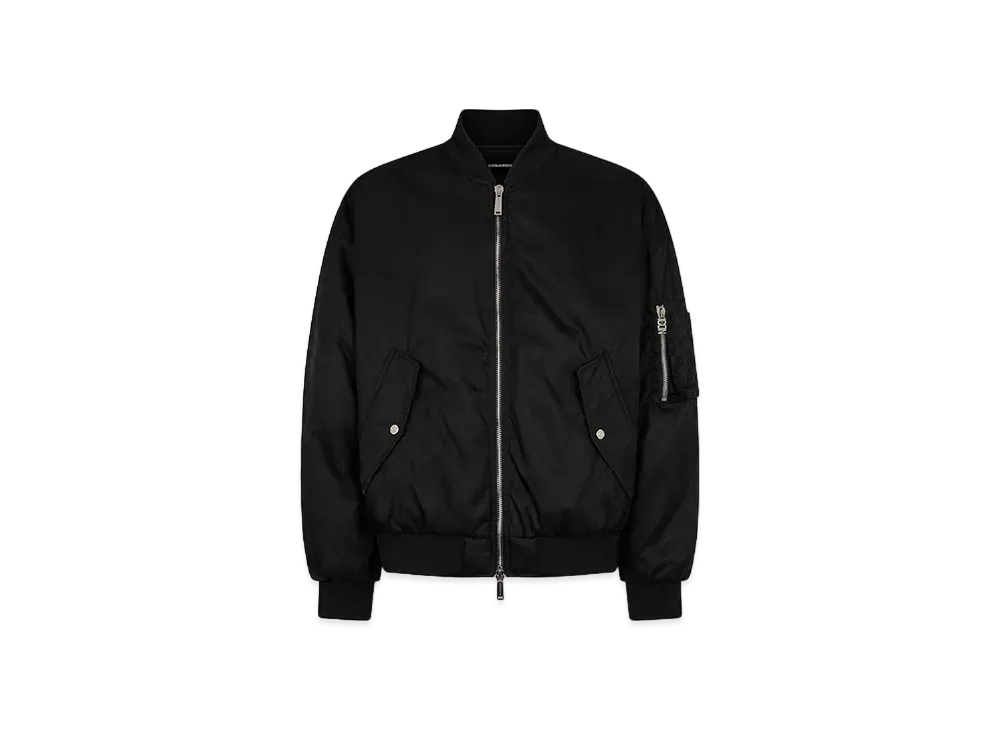 Dsquared2 Icon Clubbing Bomber "Black"