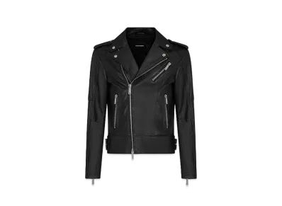 Dsquared2 Kiodo Leather Jacket "Black"