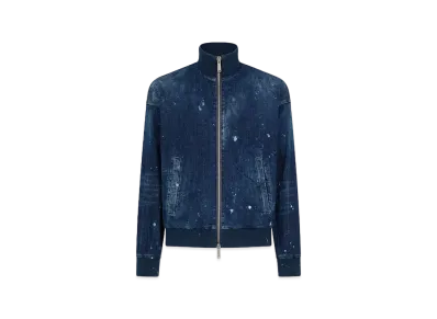 Dsquared2 Cipro Fit Denim Bomber "Navy"