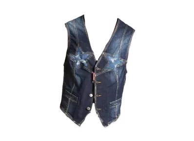 Dsquared2 Denim Vest "Navy"