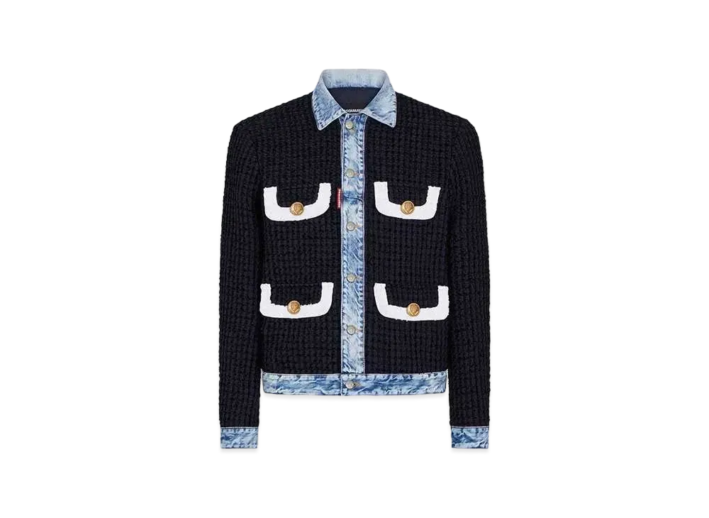 Dsquared2 Boucle Dan Jean Jacket "Blue"